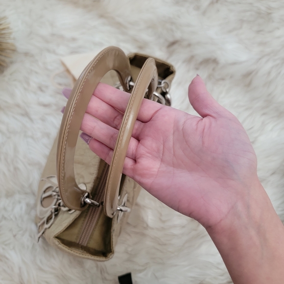 Small Cannage Nylon Lady Dior - Picture 10 of 15